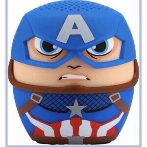 Bitty Boomers Marvel: Captain America - Mini Bluetooth Speaker New